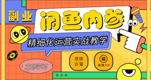 闲鱼精细化运营入门+高阶实战教学，从底层逻辑到轻松变现，多维度玩转闲鱼副业-铜臭网