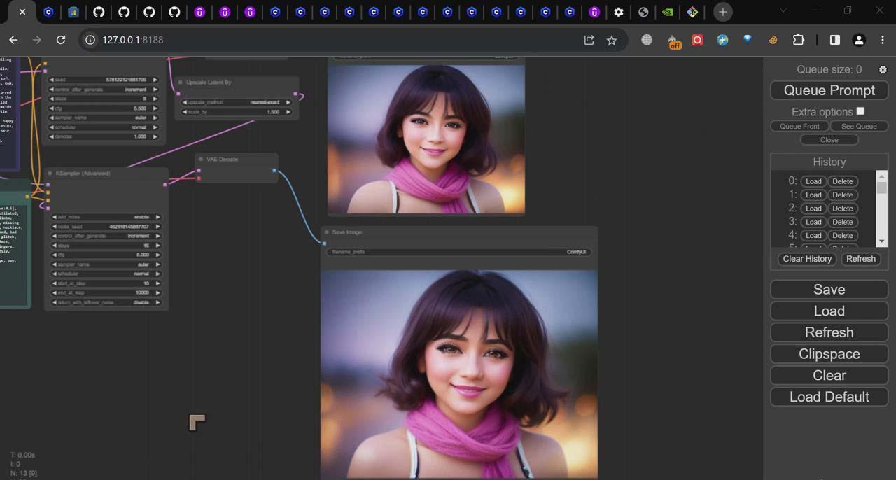 图片[2]-ComfyUI 利用 Stable Diffusion 学习AI GUI 工作流程教程-中英字幕-铜臭网