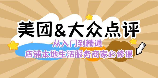 美团+大众点评 从入门到精通：店铺本地生活 流量提升 店铺运营 推广秘术 评价管理-铜臭网