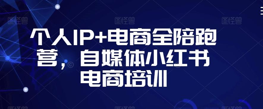 个人IP+电商全陪跑营，自媒体小红书电商培训-铜臭网