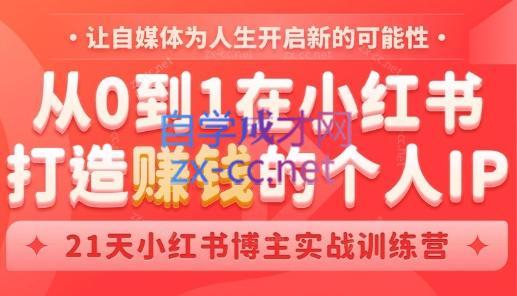 芳Sir·从0到1在小红书打造赚钱的个人IP(第四期)-铜臭网