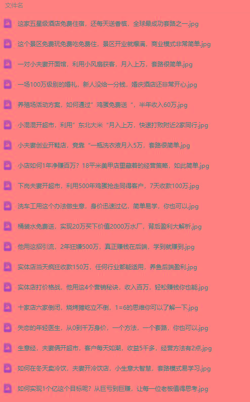 图片[2]-(9607期)真实有效391套商业模式，年入几十到几百万案例解析(电子书+视频+图文)-铜臭网