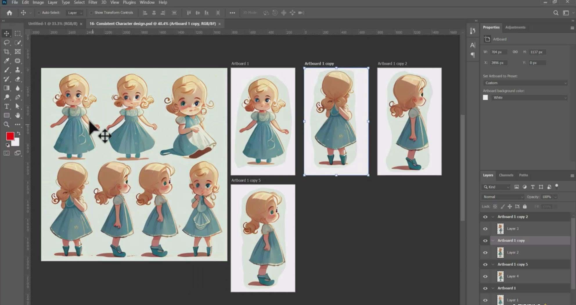 图片[7]-掌握 MidJourney V5 AI + ChatGPT创建一致的角色设计图像-22节课-中英字幕-铜臭网