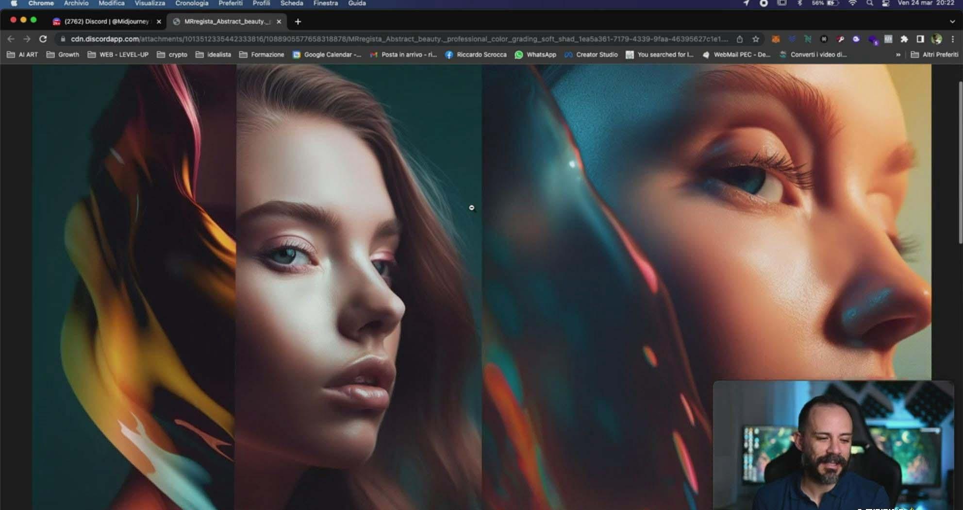 图片[6]-Midjourney AI人工智能创建和销售令人惊叹的海报教程-10节课-中英字幕-铜臭网
