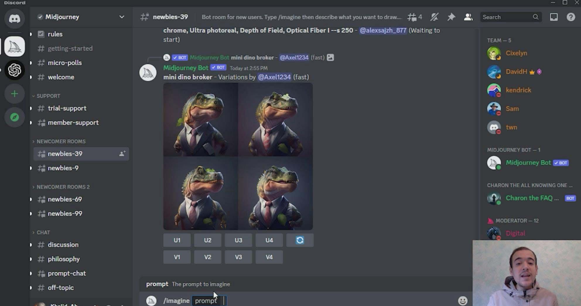 图片[1]-Midjourney 精通教程-使用Midjourney AI创建美丽艺术图像-36节课-中英字幕-铜臭网