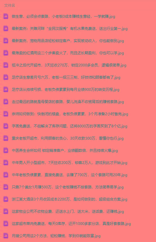 图片[3]-(9607期)真实有效391套商业模式，年入几十到几百万案例解析(电子书+视频+图文)-铜臭网