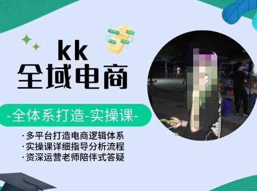 KK全域电商，全体系打造实操课，多平台打造电商逻辑体系-铜臭网