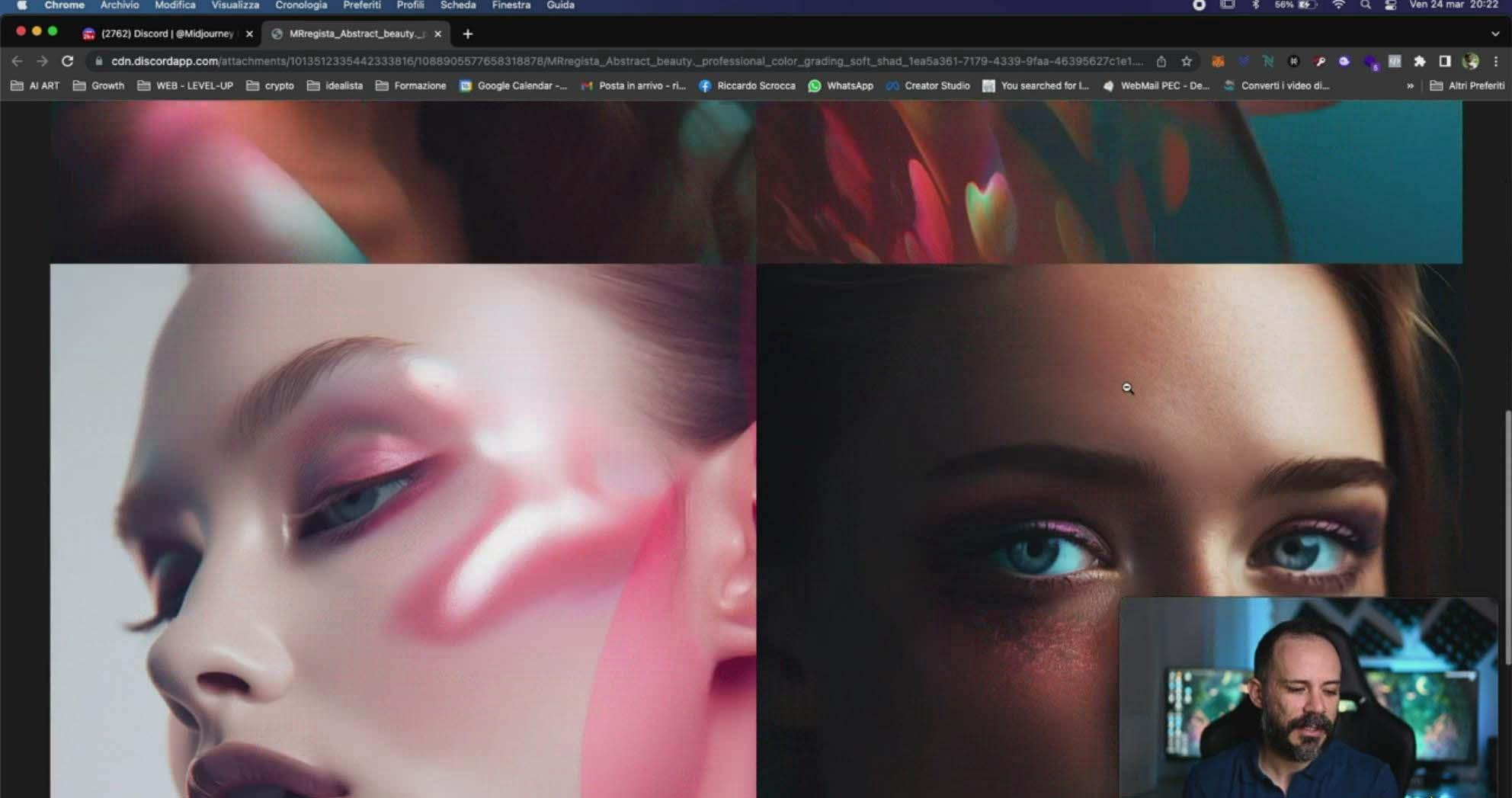 图片[5]-Midjourney AI人工智能创建和销售令人惊叹的海报教程-10节课-中英字幕-铜臭网