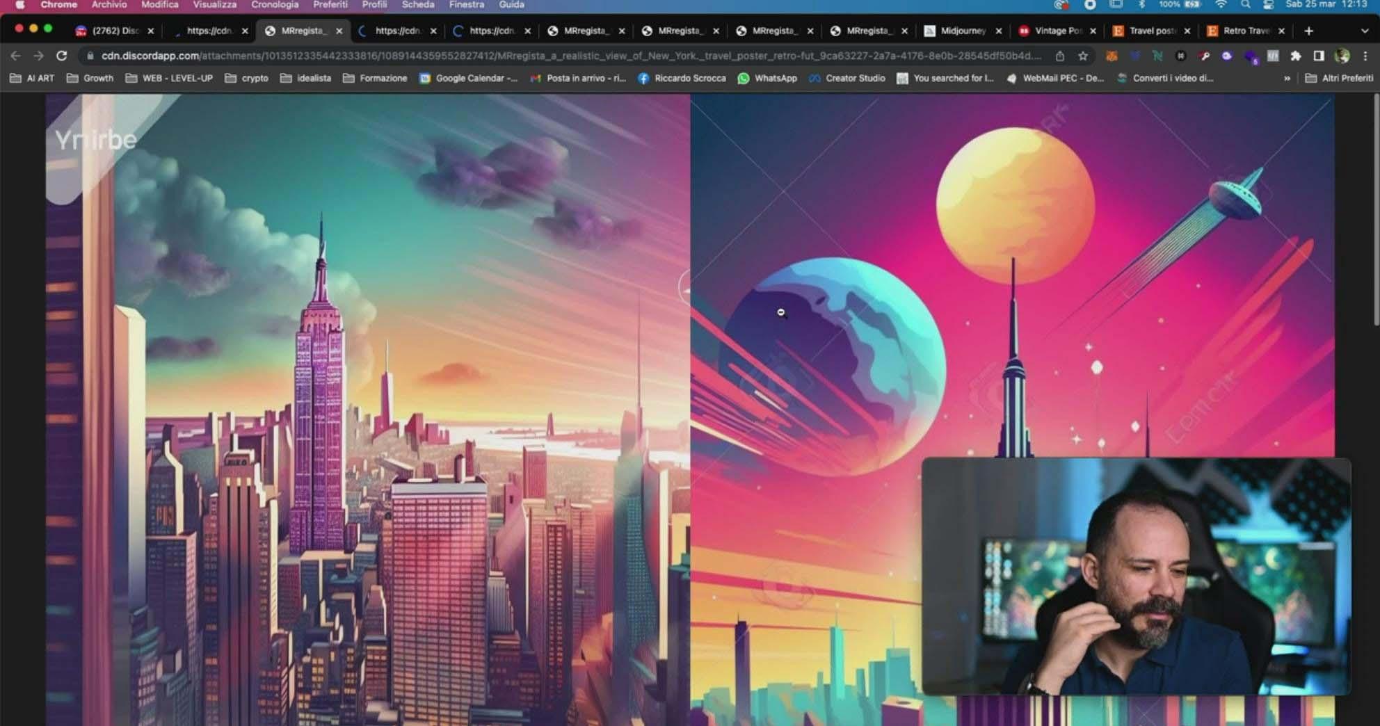 图片[11]-Midjourney AI人工智能创建和销售令人惊叹的海报教程-10节课-中英字幕-铜臭网