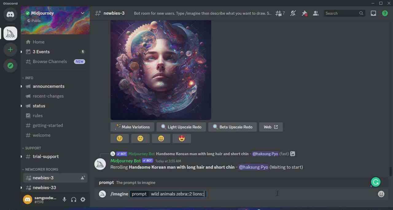 Midjourney AI人工智能艺术图片从入门到高级创作教程-33节课-中英字幕-铜臭网