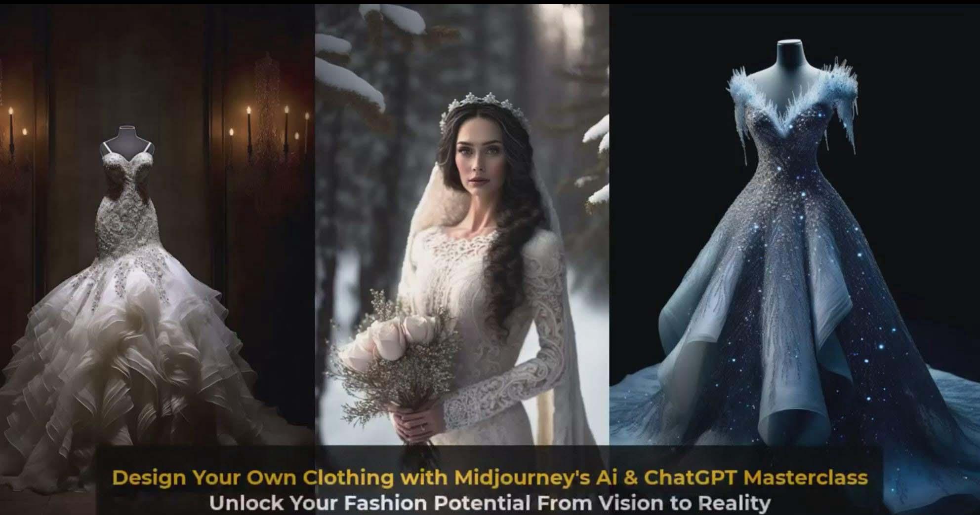 图片[7]-利用 Midjourneys Ai 人工智能设计自己的服装AI大师班-10节课-中英字幕-铜臭网