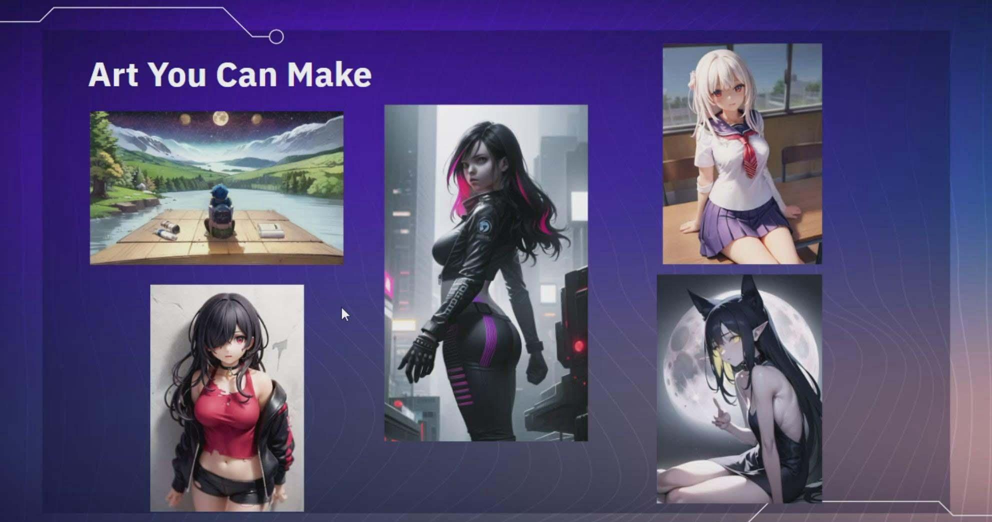 图片[2]-利用Stable Diffusion AI人工智能生成动漫艺术分步教程-14节课-中英字幕-铜臭网