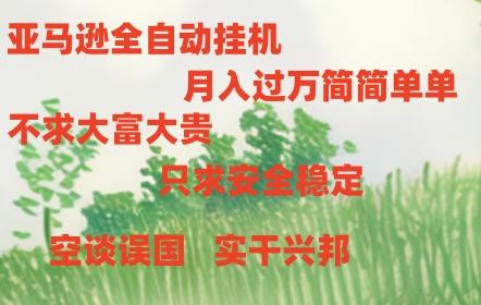 亚马逊全自动浏览挂机，，收益稳定且前景广阔-铜臭网