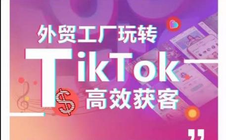 外贸工厂玩转TikTok高效获客，多种引流方式与账号定位技巧，拆解爆款短视频打造成功案例-铜臭网