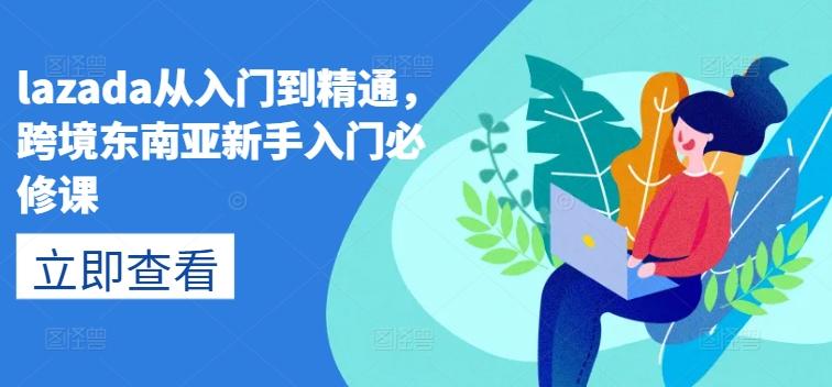 lazada从入门到精通，跨境东南亚新手入门必修课-铜臭网