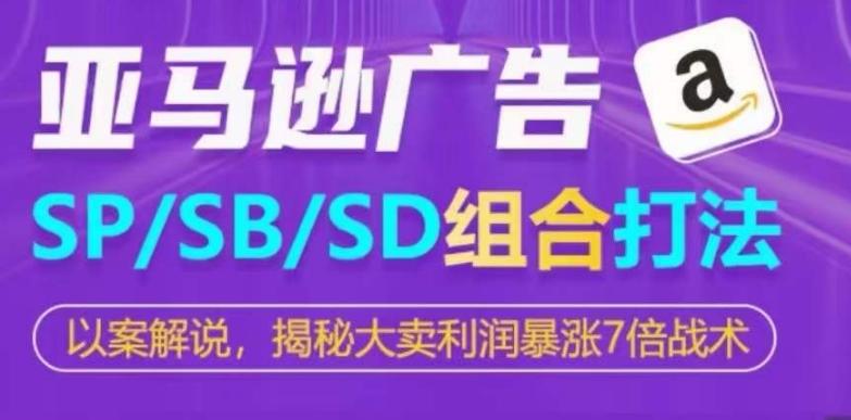 亚马逊SP/SB/SD广告组合打法，揭秘大卖利润暴涨7倍战术-铜臭网