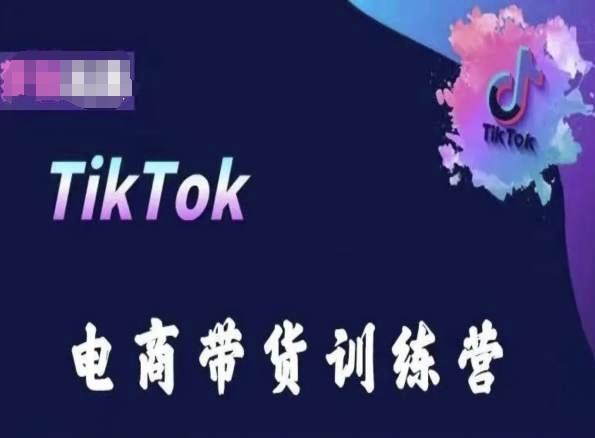TikTok电商带货训练营，跟随时代潮流，跨境掘金-铜臭网
