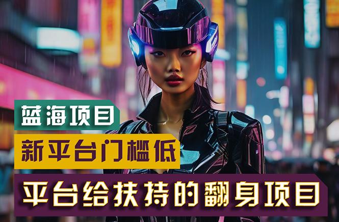 【蓝海项目】新平台无脑搬运，翻身项目 门槛低 小白也能轻松上手 日入500+-铜臭网