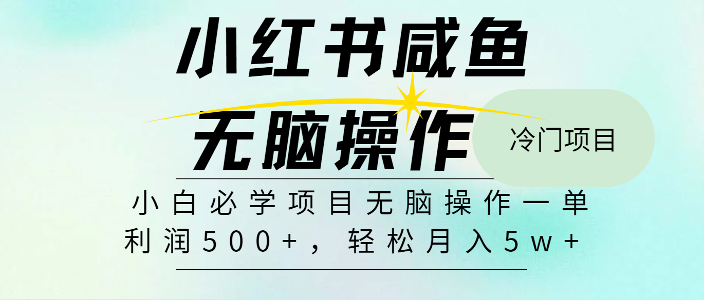 全网首发2024最热门赚钱暴利手机操作项目，简单无脑操作，每单利润最少500+-铜臭网