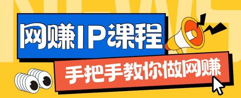 ip合伙人打造1.0，从0到1教你做网创，实现月入过万【揭秘】-铜臭网
