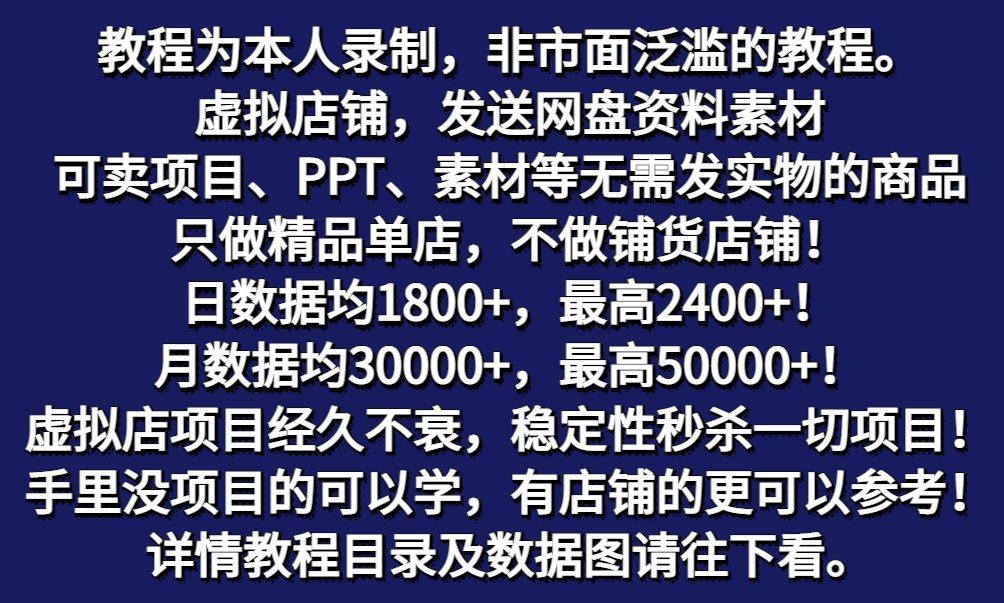 图片[2]-拼多多虚拟电商训练营月入50000+你也行，暴利稳定长久，副业首选-铜臭网