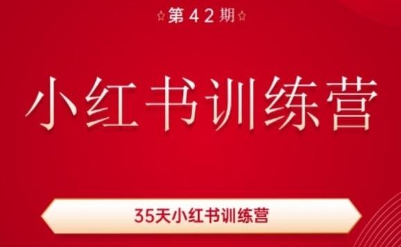 35天小红书训练营(42期)，用好小红书，做你喜欢又擅长的事，涨粉又赚钱-铜臭网