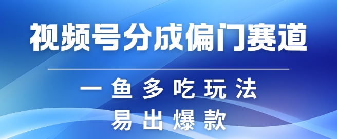 视频号创作者分成计划偏门类目，容易爆流，实拍内容简单易做【揭秘】-铜臭网