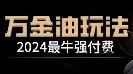 2024最牛强付费，万金油强付费玩法，干货满满，全程实操起飞(更新12月)-铜臭网