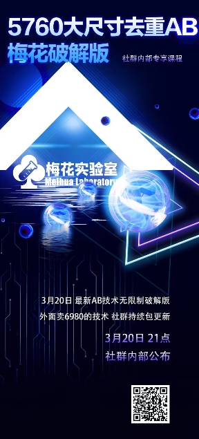 视频号连怼玩法-5760大尺寸去重AB技术-梅花实验室社群专享-铜臭网