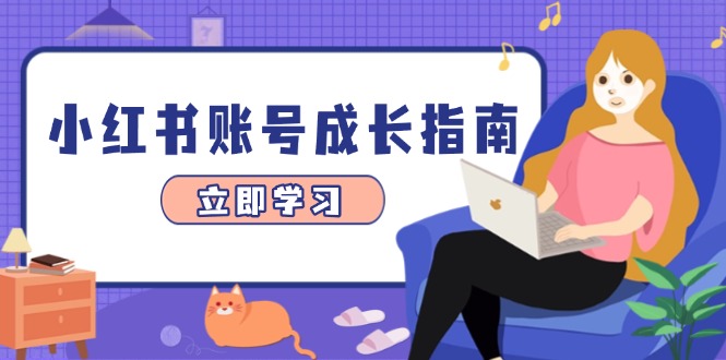 小红书账号成长指南，爆款选题+精准定位+数据分析，系统提升账号变现能力-铜臭网