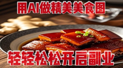 用AI做精美美食图，无需专业设备拍摄，轻轻松松开启副业-铜臭网