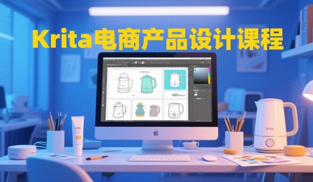 大梦老师·Krita电商产品设计课程-铜臭网