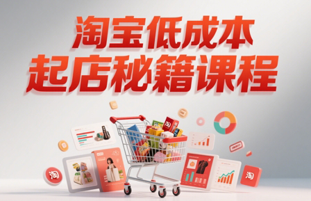 子枫老师·淘宝低成本起店系统课-铜臭网