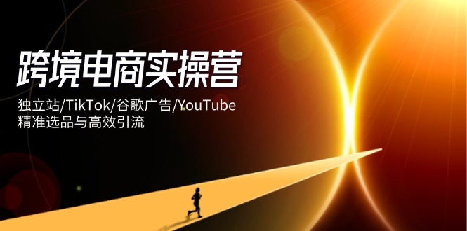 跨境电商实操营：独立站/TikTok/谷歌广告/YouTube，精准选品与高效引流-铜臭网