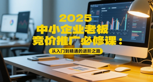 2025中小企业老板竞价推广必修课：从入门到精通的进阶之路-铜臭网