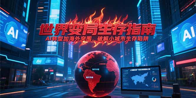 付费文章《世界变局生存指南，AI转型加海外突围，破解小城市生存陷阱》-铜臭网