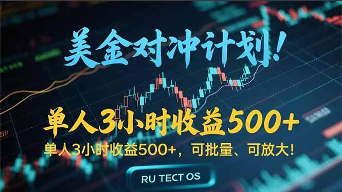 长久稳定的撸美金项目，平均3小时收入 500+，可公司实地考察实地操作！-铜臭网