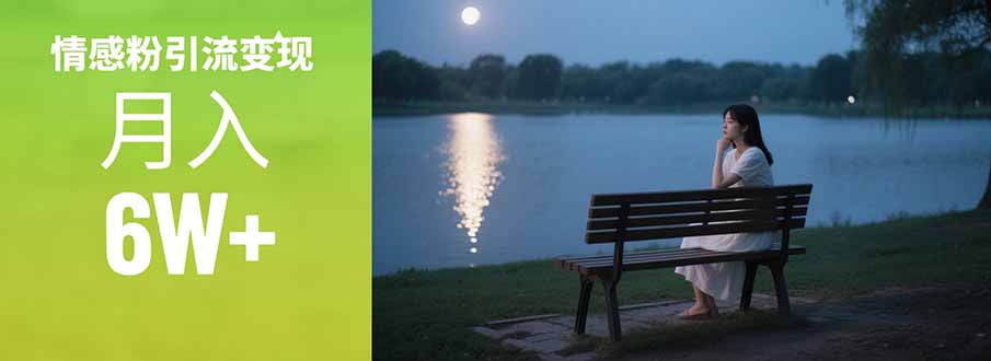 情感粉引流变现实操课：单月变现6w+，情感粉引流变现实操课-铜臭网