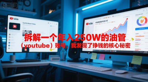 付费文章：拆解一个年入250W的油管(youtube)账号，我发现了挣钱的核心秘密-铜臭网