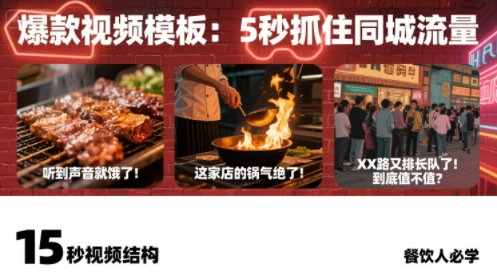 白泽老师·餐饮实体店短视频爆店-铜臭网