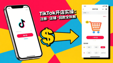 大熊跨境·TikTok从开店到投流的进阶课-铜臭网