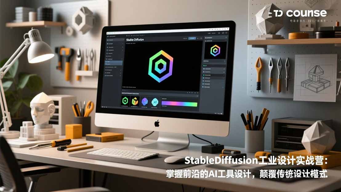 StableDiffusion工业设计实战营：掌握前沿的AI工具设计，颠覆传统设计模式-铜臭网