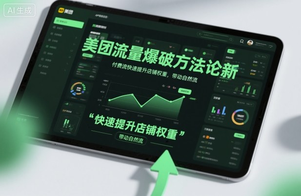 美团流量爆破方法论，付费流快速提升店铺权重，带动自然流-铜臭网