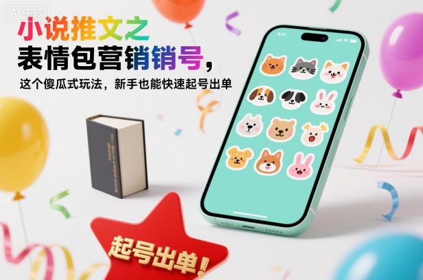小说推文之表情包营销号,这个傻瓜式玩法,新手也能快速起号出单-铜臭网