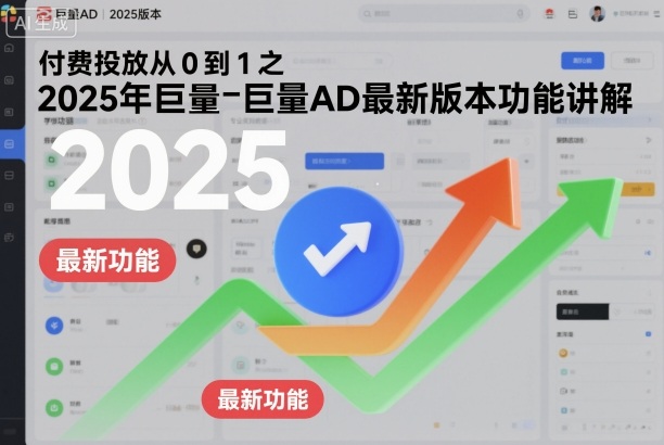 付费投放从0到1之2025年巨量AD最新版本功能讲解-铜臭网