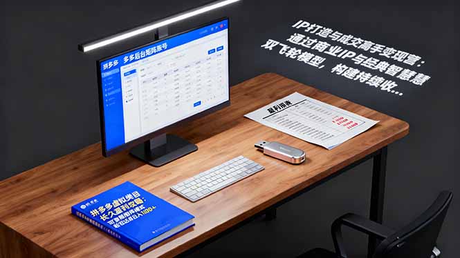 IP打造与成交高手变现营:通过商业IP+经典智慧双飞轮模型 构建持续收钱系统-铜臭网