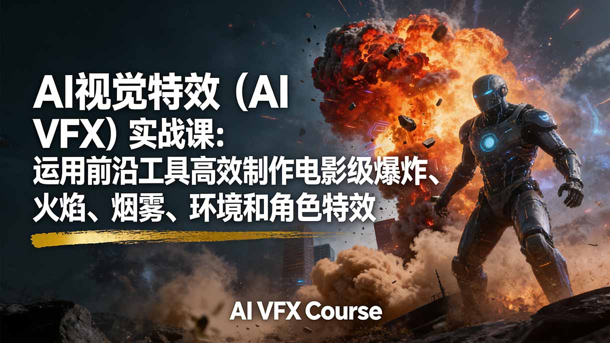 AI视觉特效(AI VFX-铜臭网