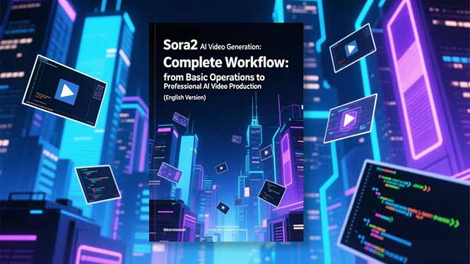 Sora2 AI视频生成的系统教程(英文版-铜臭网