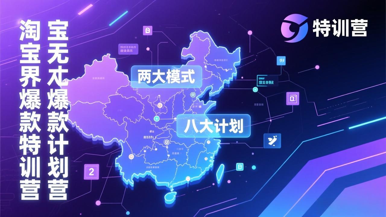 淘宝无界爆款训练营：2026年1月杭州线下高端集训课，3天构建两大模式八大计划体系-铜臭网