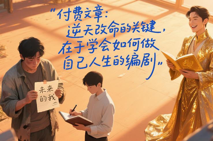 付费文章：逆天改命的关键，在于学会如何做自己人生的编剧-铜臭网